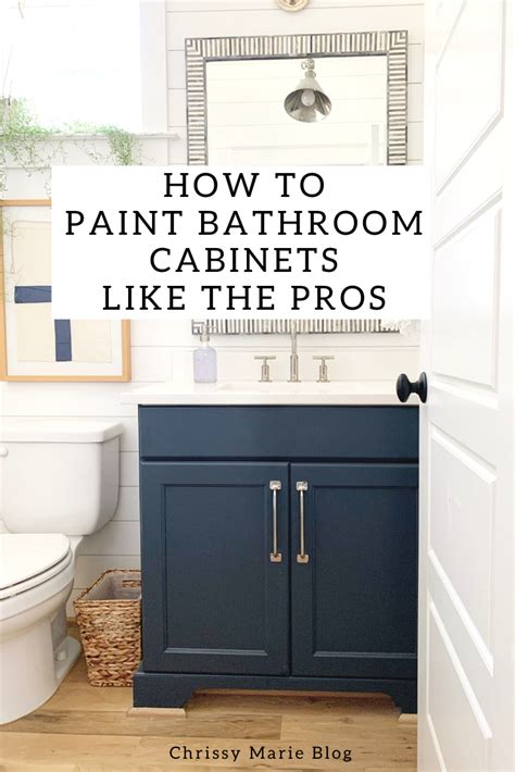 How To Paint Bathroom Cabinets: DIY Guide - Interiors …