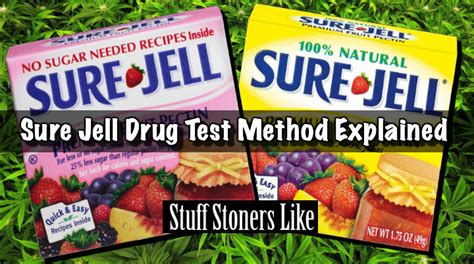 How To Pass A Drug Test Using Sure-jell