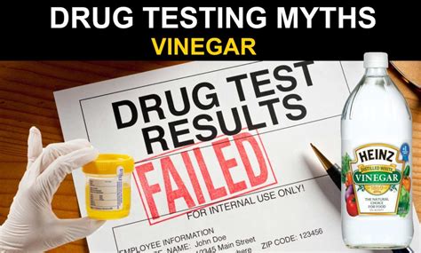 How To Pass A Drug Test With Vinegar And Water