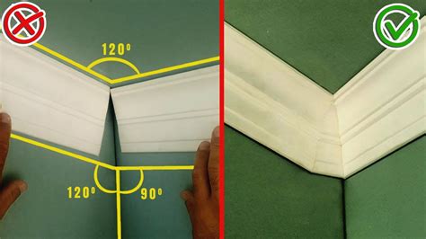 How To Pass a Difficult Corner With a Ceiling Plinth! Few.