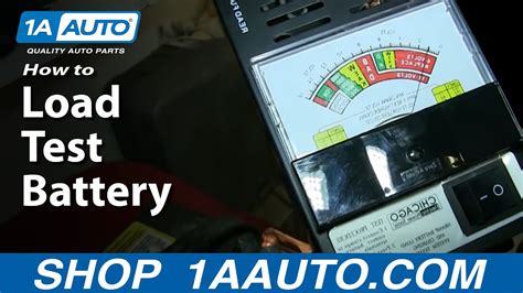 How To Perform a Battery Load Test to Check Battery Condition YouTube