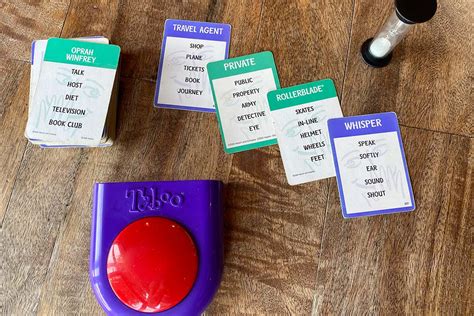 How To Play Taboo StepByStep Rule Instructions Board Game Halv