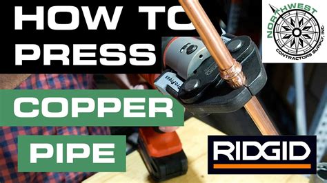 How To Press Copper Pipe With RIDGID ProPress Jaws