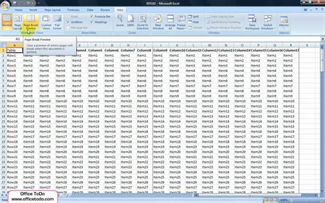 How To Print A Very Large Excel Spreadsheet Printable Form, Templates