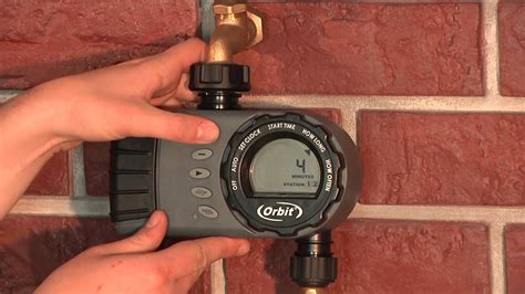 How To Program an Orbit Two Outlet Hose Faucet Timer …