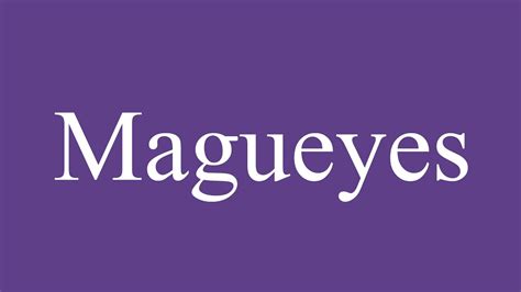 How To Pronounce Magueyes Island: Magueyes Island …