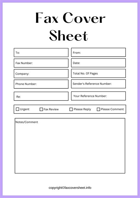 How To Properly Fill Out A Fax Cover Sheet Free Fax Cover Sheet