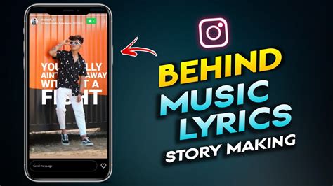 How To Put Your Song Lyrics On Instagram Stories DIY