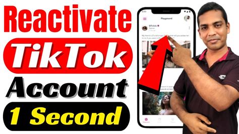 How To Reactivate Tiktok Account 2024 - YouTube