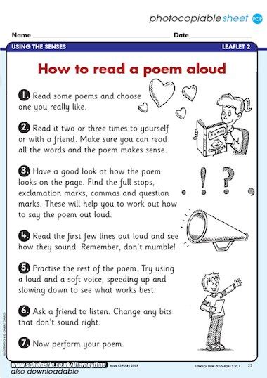 How To Read A Poem