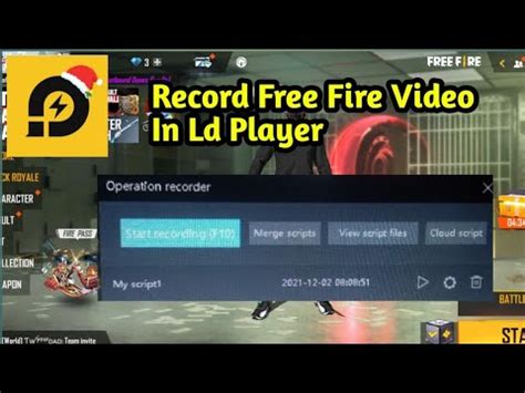 How To Record Free Fire Video In Ld Player - YouTube