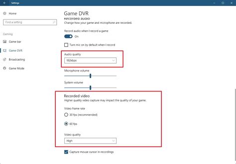 How To Record Games At 60 Fps With High Quality Audio Using Game Dvr On Windows 10 Windows Central