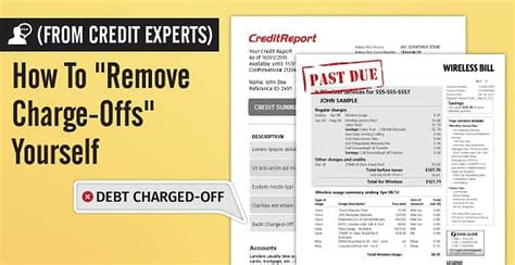 How To Remove ChargeOffs Yourself