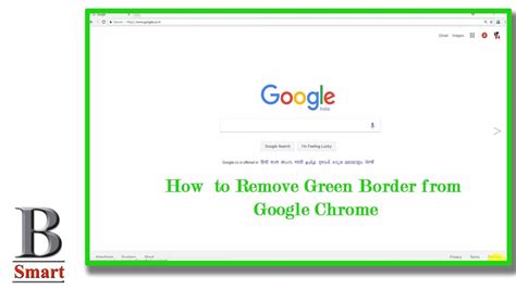 How To Remove Green Border Line In Google Chrome-100% fix - YouTube