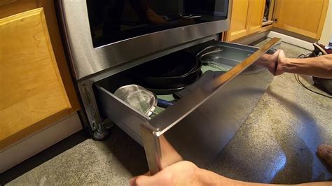 How To Remove Oven Drawer