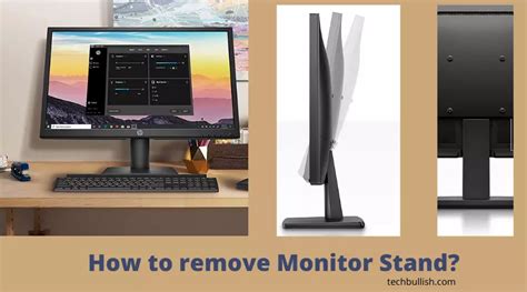 How To Remove Stand From HP Monitor » BMU