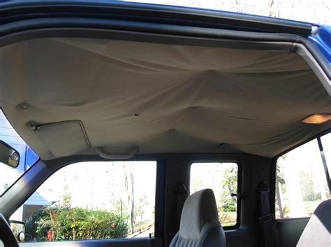 How To Repar Roof Lining In A Car - BikeHike