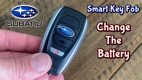 How To Replace Battery In Subaru Outback Key Fob