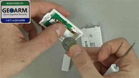 How To Replace The Battery In Your Wireless Window/Door Sensor