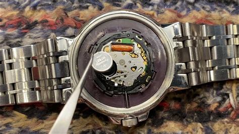 How To Replace The Citizen Watch Battery - YouTube