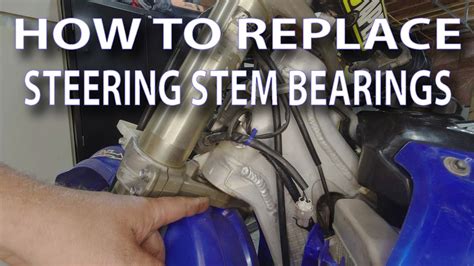 How To Replace The Steering Stem Bushings In …