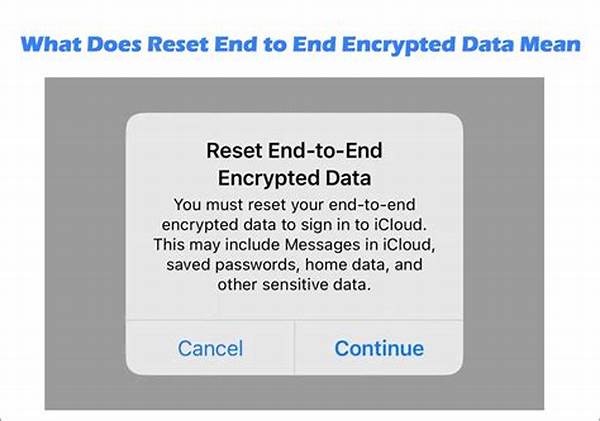 How To Reset End To End Encrypted Data On Iphone