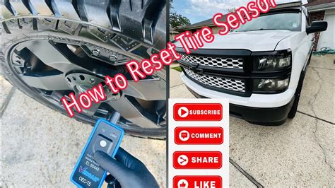 How To Reset Tire Pressure Sensor Gmc