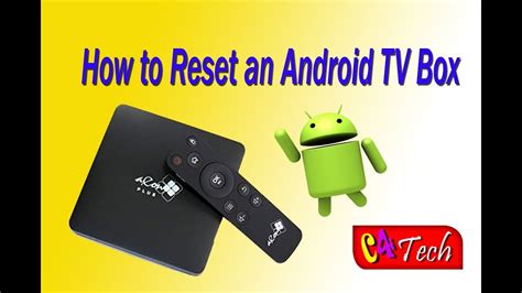 How To Reset Your Android TV Box – CodeLifter