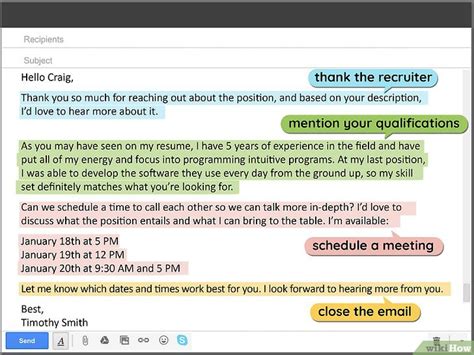 How To Respond To Recruiter Email For Interview slideshare