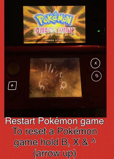 How To Restart Pokemon X Game