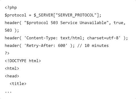 How To Return Status Codes In PHP SISTRIX