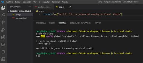 How To Run JavaScript In Visual Studio Code - semicolon.dev