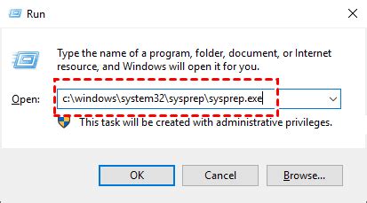 How To Run Sysprep Server 2019