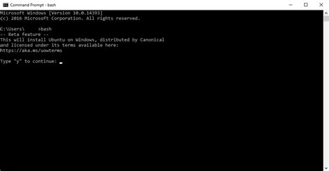 How To Run the Bash Command Line in Windows 10