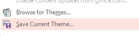 How To Save A Custom Theme In Microsoft Powerpoint Webucator