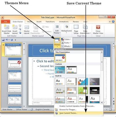 How To Save A Powerpoint Template