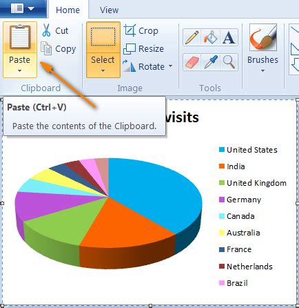 How To Save Excel Chart As Image Png Jpg Bmp Copy To Word Powerpoint