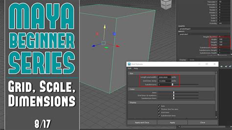 How To Scale In Maya
