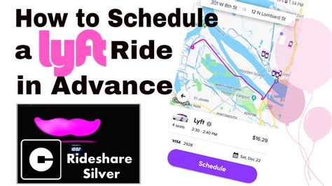 How To Schedule Lyft Ride In Advance - BikeHike