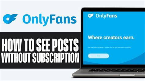 How To See Onlyfans Free Leaks