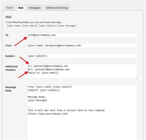 How To Send Contact Form 7 To Multiple Email Addresses Checkmate Hosting