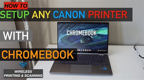 How To Setup A Canon Printer To Chromebook? - YouTube