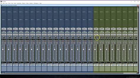How To Setup A Vocal Recording Session and Template in Pro Tools 12