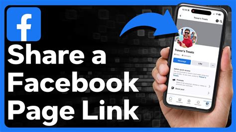 How To Share Facebook Page Link YouTube
