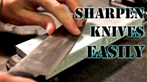 How To Sharpen A Knife Razor Sharp With Simple Effort