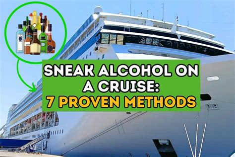 How To Sneak Alcohol On Cruise Ships - Touristwire