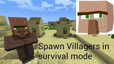 How To Spawn A Zombie Villager In Survival Mode