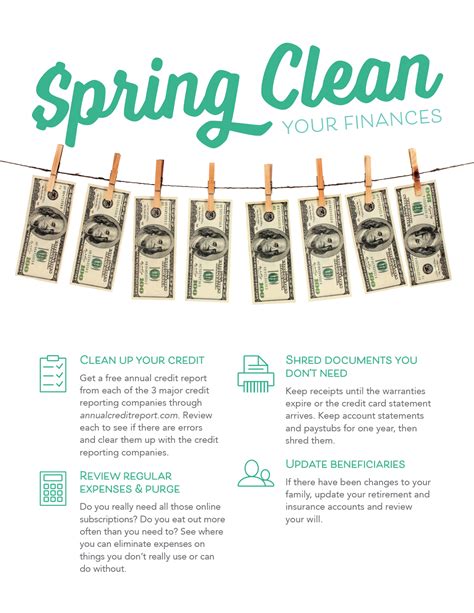 How To Spring Clean Your Finances 