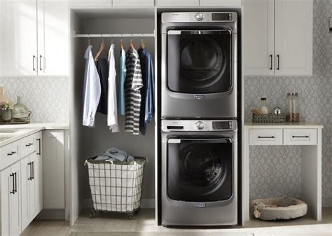 How To Stack Your Washer And Dryer Maytag / MAYTAG STACKED …