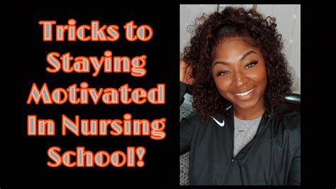 How To Stay Motivated In Nursing School - YouTube